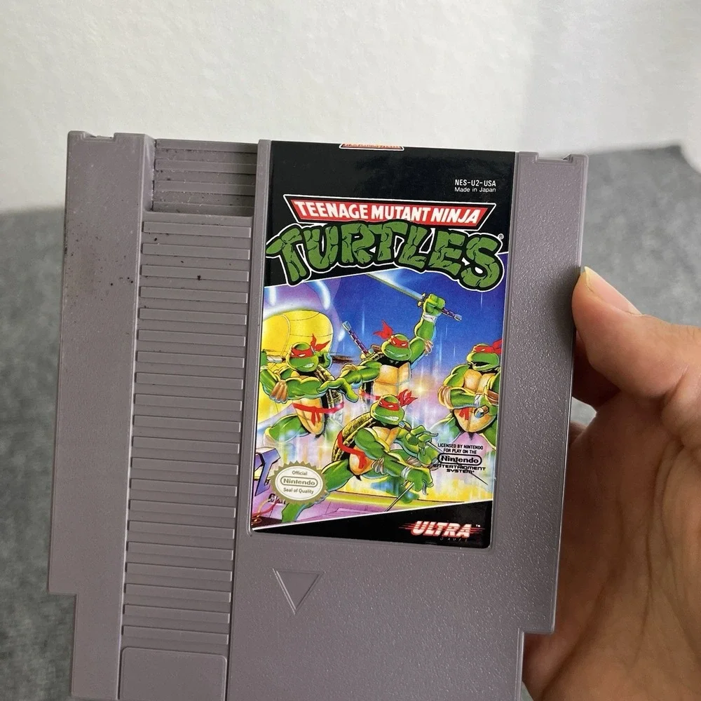 Teenage Mutant Ninja Turtles (Nintendo NES, 1989) Tested Works